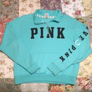 VS PINK Quarter Zip Jacket